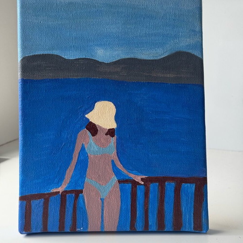 Illustration art handmade like new