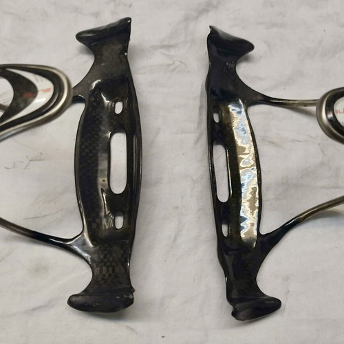 Elite Carbon Inox bottle cages set