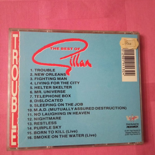 Gillan The Best CD like new
