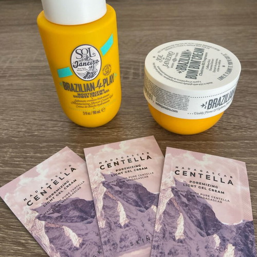 Sol de Janeiro samples set like new