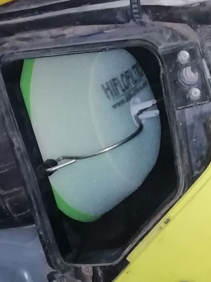 Suzuki DRZ400 air filter cage new, 3D printed PETG