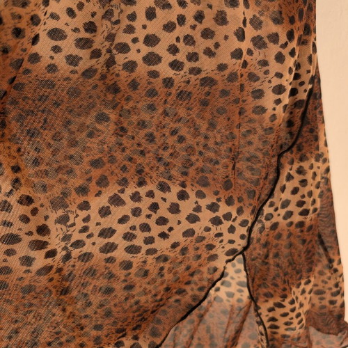 Negligee nightdress leopard print S Med like new