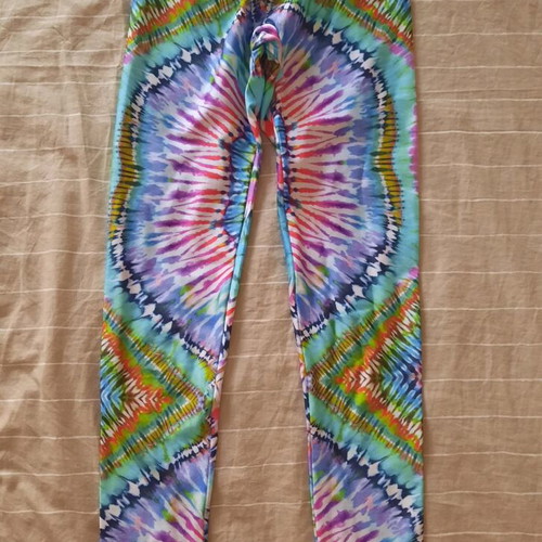 PCP leggings like new, one size, multicolor