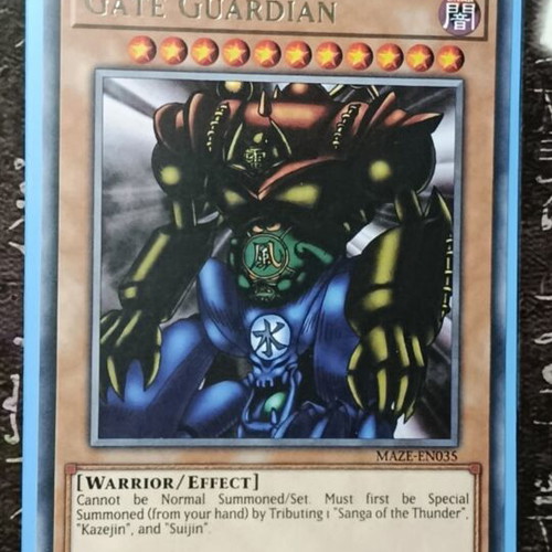 Gate Guardian Yu-Gi-Oh! card