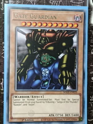 Gate Guardian Yu-Gi-Oh! card