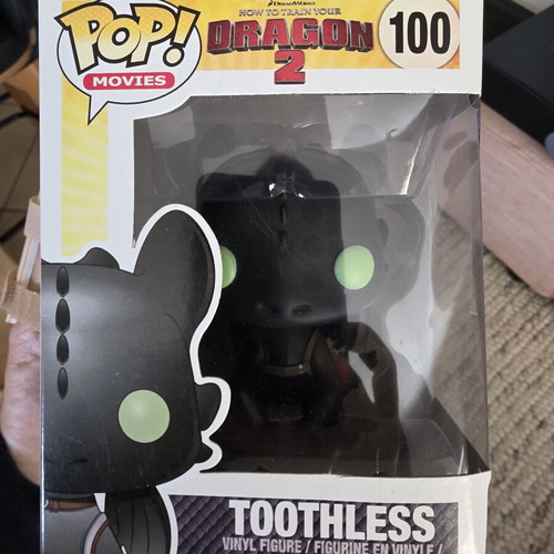 Toothless Funko Pop vinyl figure like new