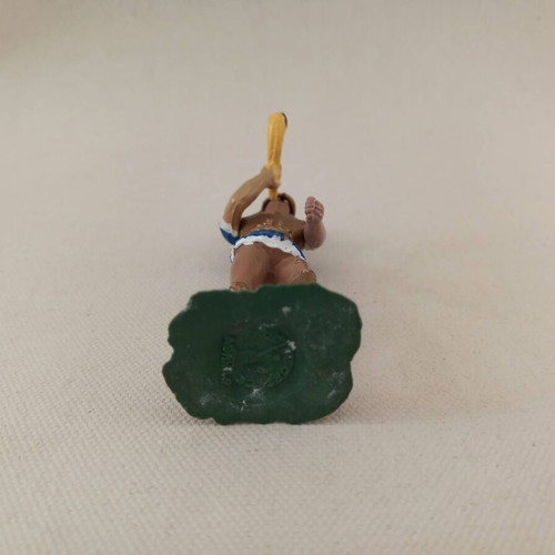 Athena Ancient Greek Soldier Figure with Horn