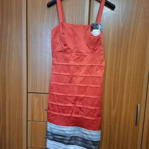 Angelos Psarros summer dress set with bolero like new, pink