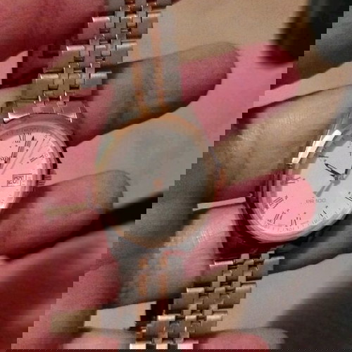 Ρολόι χειρός Tissot PR 100 γυναικείο σαν καινούργιο, χρυσαφί και ασημί