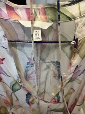 H and M dress, multicolor, size XL