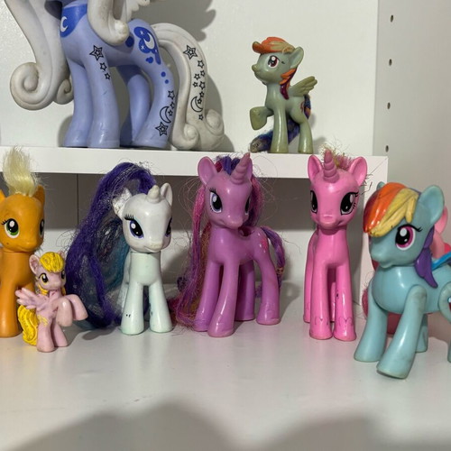 My Little Pony collection used, includes Princess Luna and plush