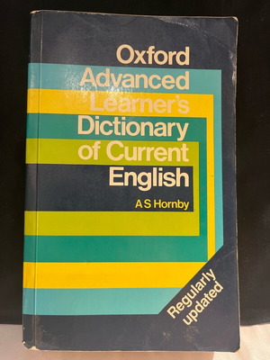 Oxford Advanced Learner's Dictionary used English explanatory dictionary