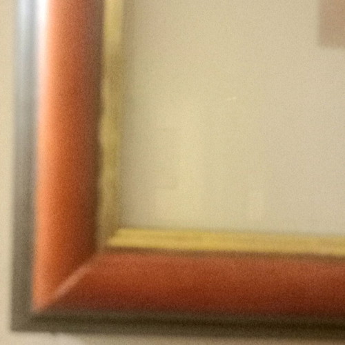 Kandinsky Copy Modern Painting With Glass And Frame