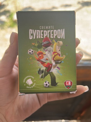 Cards Svежите Supergeroi like new