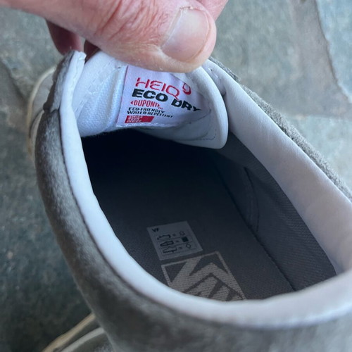 Vans Old Skool athletic shoes like new, gray, size 37