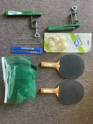 Ping pong set used