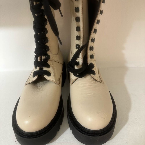 Makis Kotris beige ankle boots like new, size 37