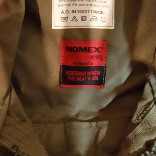 Greek Nomex Tanker Suit new, medium size