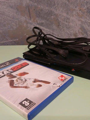 Playstation 2 μεταχειρισμένο με παιχνίδι NBA2K8