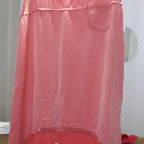 Women's summer t-shirt like new, red, size S