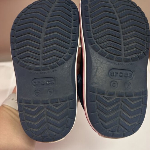 Crocs kids' clogs size 23-24 like new, blue