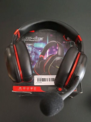 Gaming Headset Kofire UG-05 μεταχειρισμένο με 3D Surround ήχο και ασύρματη σύνδεση