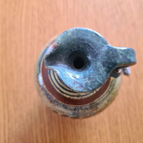 Ceramic amphora like new from the New Archaeological Museum of Mytilene
