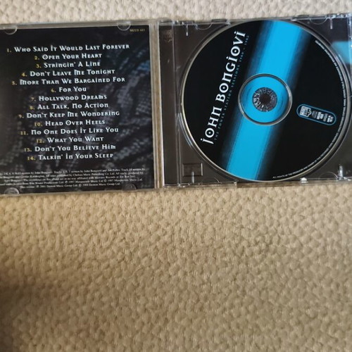 Bon Jovi The Power Station Sessions 1980-1983 CD like new, rock