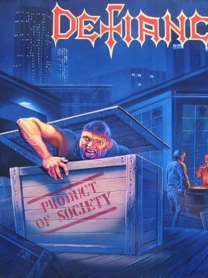 Defiance Product Of Society vinyl record used, metal