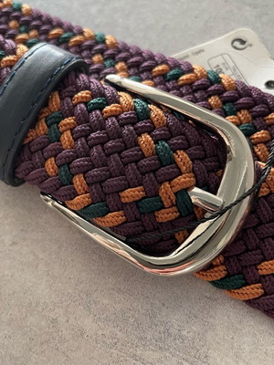 Sfera men's woven belt new, multicolor 100 cm