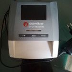 Admate counterfeit banknote detector used