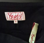 Ysatis mini skirt black like new size M
