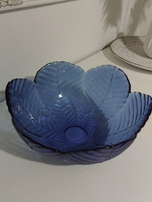 Decorative bowl salad bowl like new, height 13cm diameter 29cm