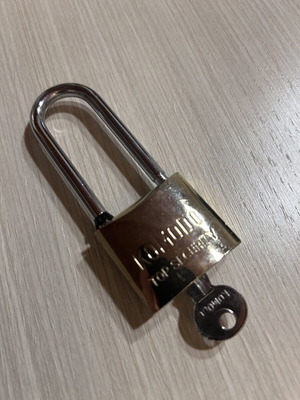 Padlock with key like new
