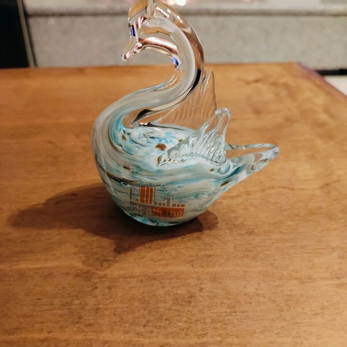 Murano decorative swans new in excellent condition
