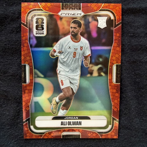 2026 Panini Prizm FIFA Soccer World Cup Ali Olwan RC card new