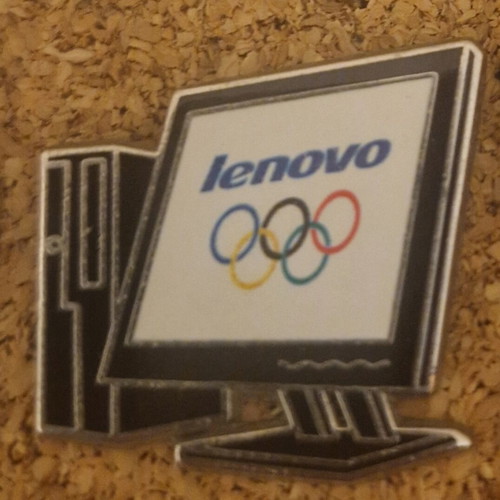 Olympic Games Lenovo pin