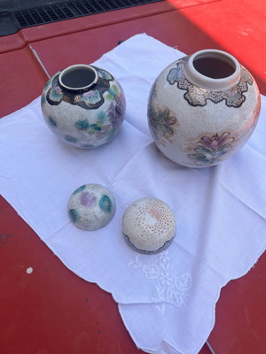 Satsuma set like new