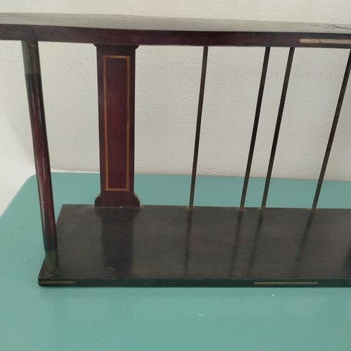 Wooden interwar shelf used with minor wear