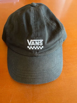 Vans Off The Wall hat like new, black, one size