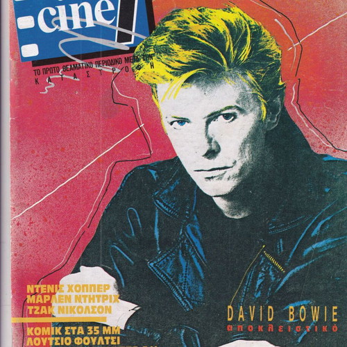 Cine 7 magazine used, David Bowie exclusive 1987 issue 5