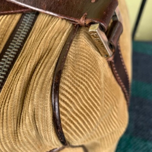 Fendi handle handbag used, brown