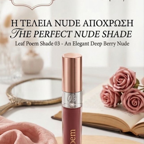 Leaf Poem long-lasting lip gloss