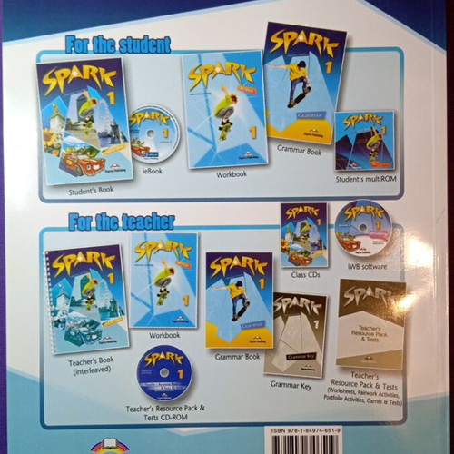 Spark 1 Workbook Beginner Level English new