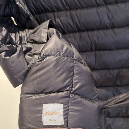 Max Mara The Cube puffer coat black size XS-S like new