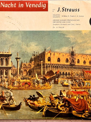 Johann Strauss Jr. – Eine Nacht In Venedig LP 10"