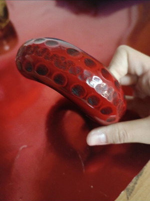 Cocaine bracelet red like new, waterproof