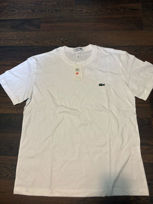 Lacoste white t-shirt brand new with tags, size M