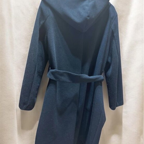 Zara coat used black with hood size M