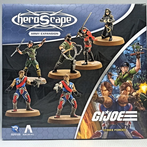 Hasbro Renegade Studios 2026 Heroscape GI Joe Strike Forces Army Expansion new